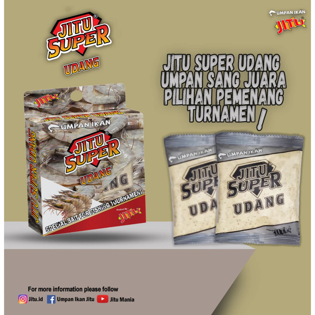 UMPAN PANCING JITU SUPER SPESIAL PELET IKAN UMPAN IKAN MAS BAWAL NILA PATIN MAS