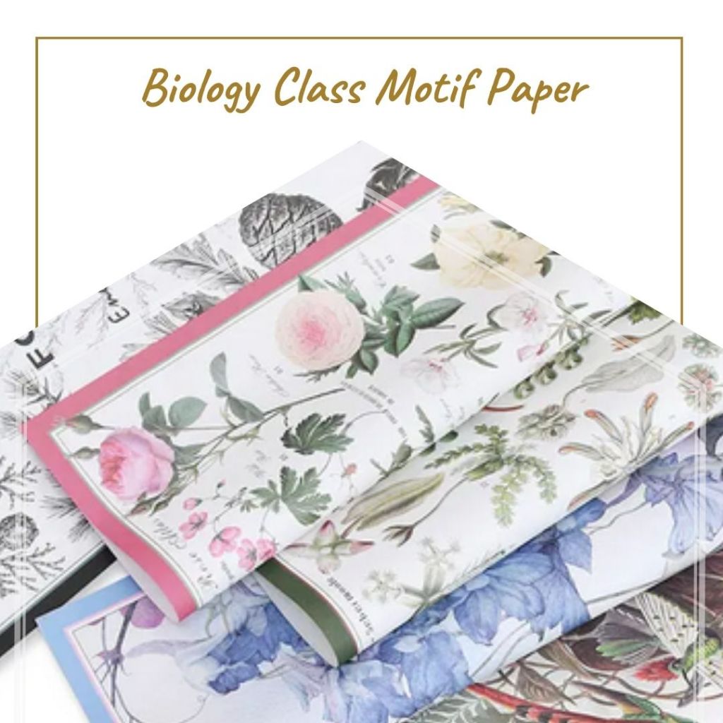 

BIOLOGY CLASS MOTIF PAPER