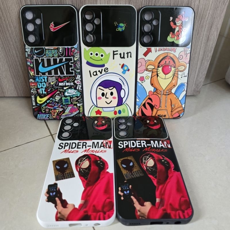³CASE LENS GAMBAR NIKE SPIDERMAN TIGER OPPO A17 A77S/A57 NEW A15/A15S A16 A9/A5 2020 A31