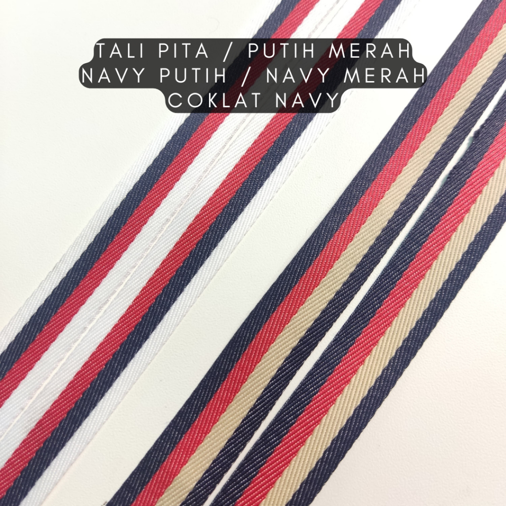 Tali Pita | tali pita polyester 1,5 cm | pita list celana | pita list tas | pita list sepatu | pita 