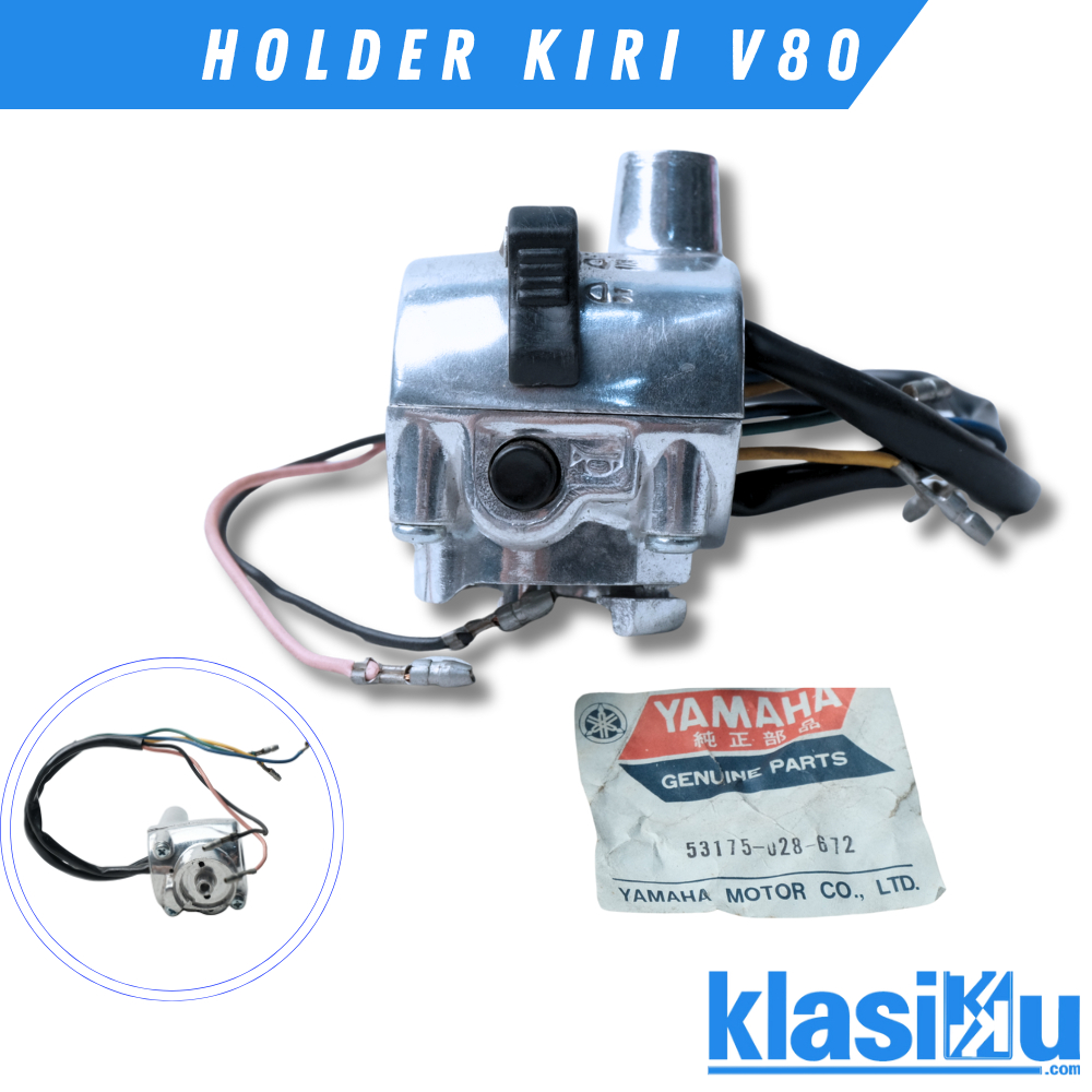 Holder Saklar Kiri Yamaha V80 V 80 E Dobel Stater Nos