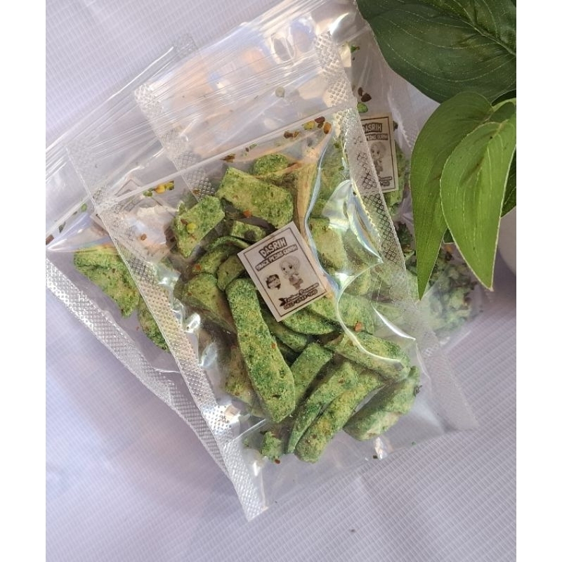 

basreng pedas cabai hijau daun jeruk