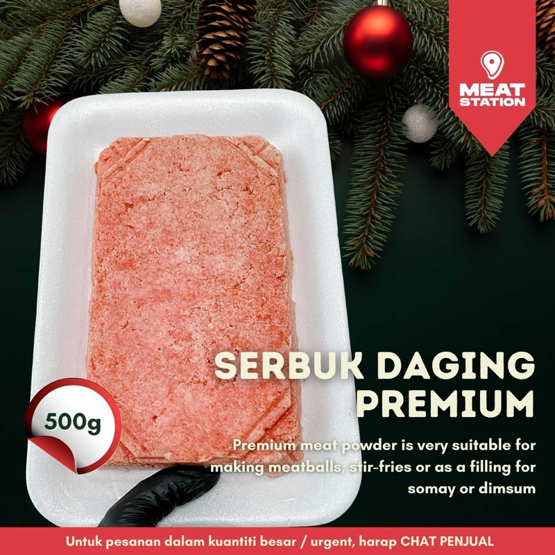 

Premium Serbuk Daging Sapi Tanpa Tulang 500g