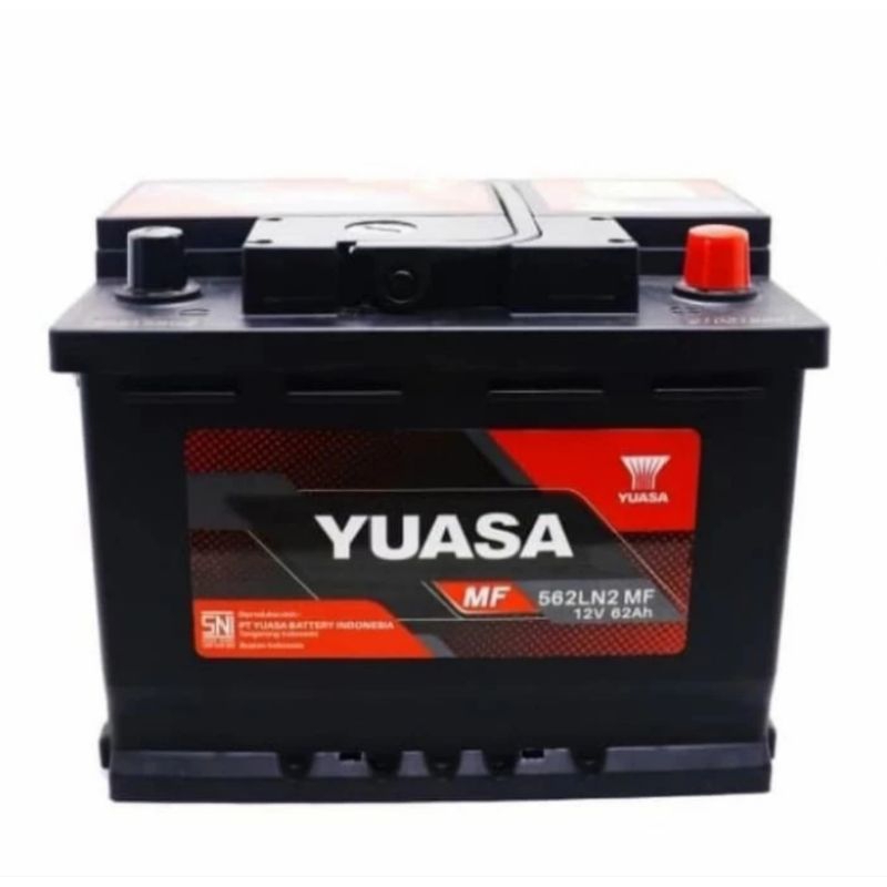 aki kering Yuasa 562LN2 MF 62A Fortuner Innova reborn Innova zenix