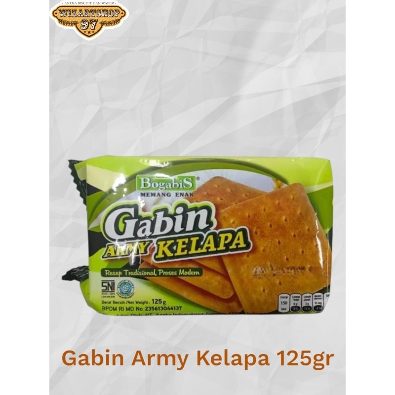 

Bogabis Gabin Army Kelapa 125gr