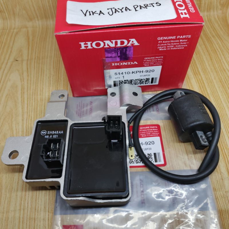 PAKET PENGAPIAN KPH 3ITEM CDI KOIL REGULATOR HONDA KARISMA SUPRA X 125 KIRANA ORI