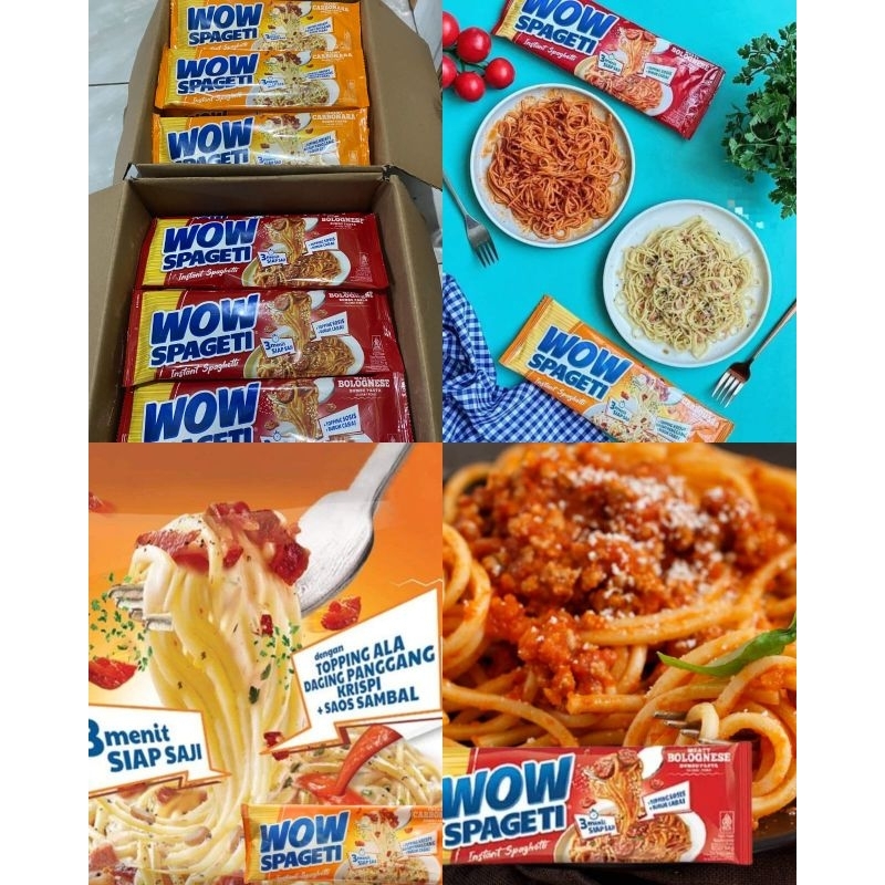 

WOW Spaghetti sudah dengan bumbu