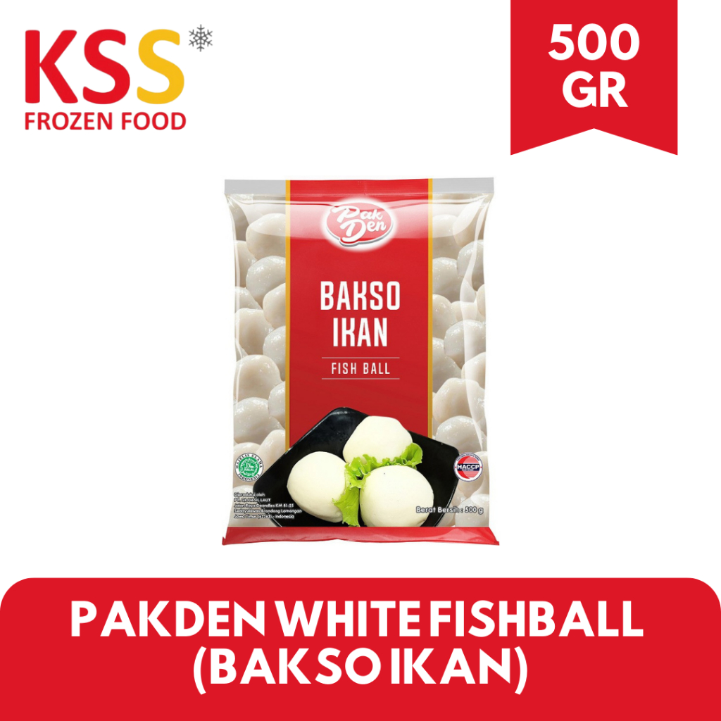 

PAKDEN WHITE FISHBALL 500 GR