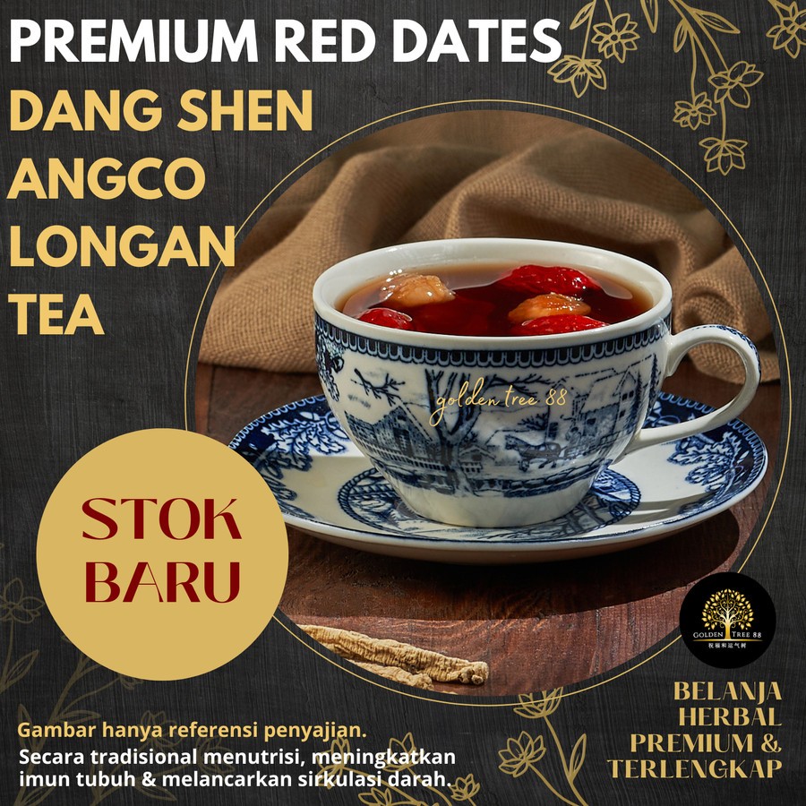 

Premium Teh Angco Gojiberry Red Dates Tea Teh Habis Melahirkan Fresh