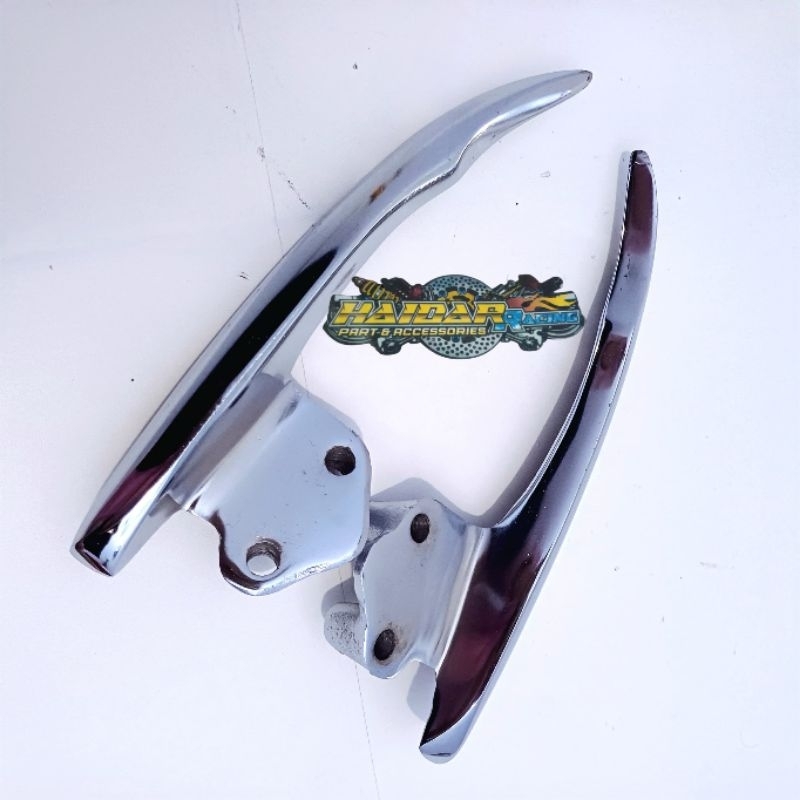 Behel begel tanduk potong pegangan jok belakang beat fi esp new behel planger tanduk chrome