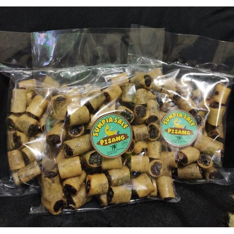 

banana gulung|snack pisang|sale pisang|sumpia sale pisang|aneka snack kiloan