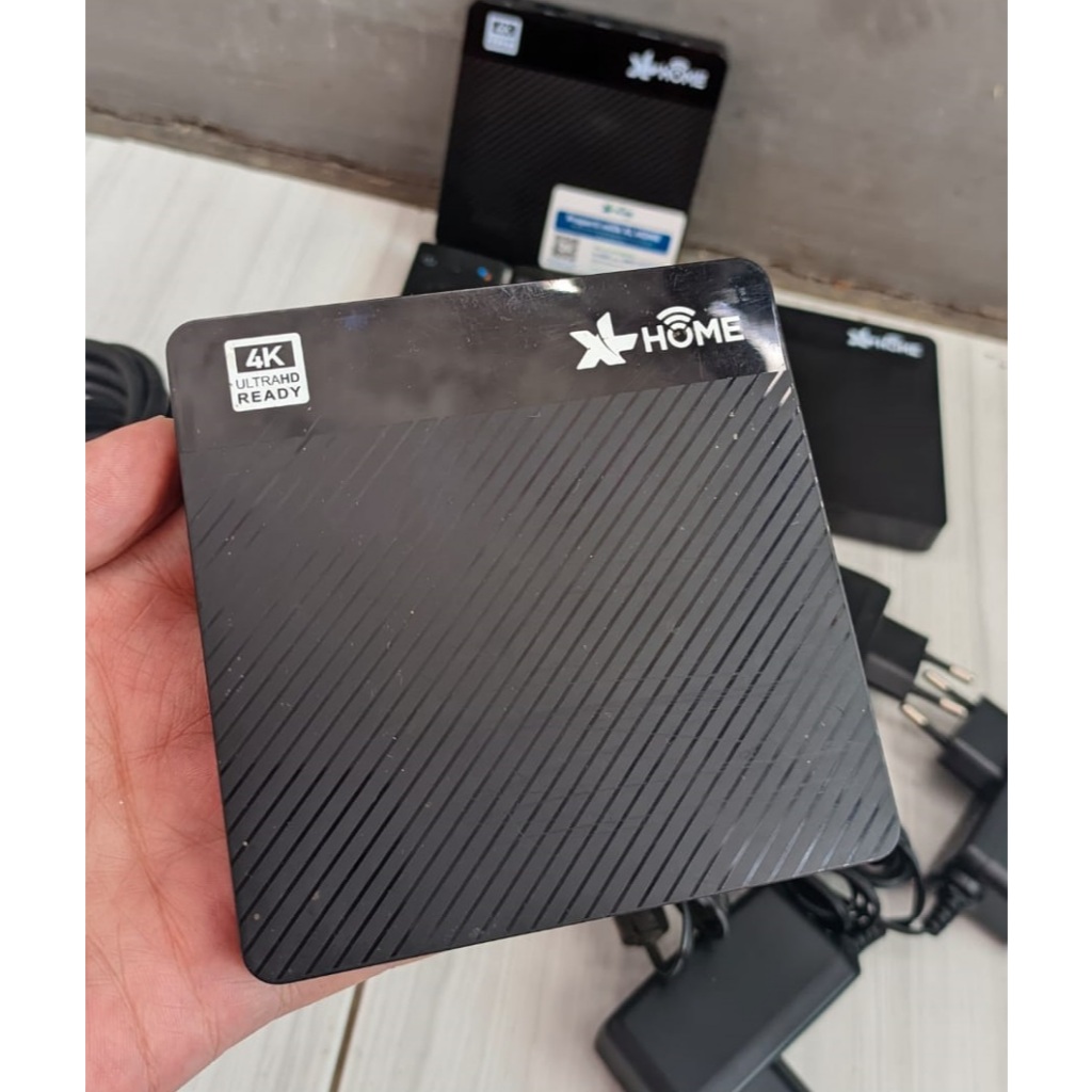 Smart Tv Box Android XL-Home AX512 (AKARI) OS10 FULL Aplikasi UnlocK+RooT Tinggal Pakai Remote Voice
