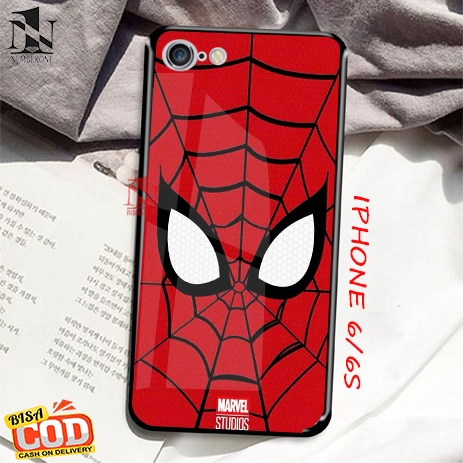 Case Iphone 6/6s [cartoon spiderman] Aneka casing, case, kondom hp, custom case, case aesthetic case