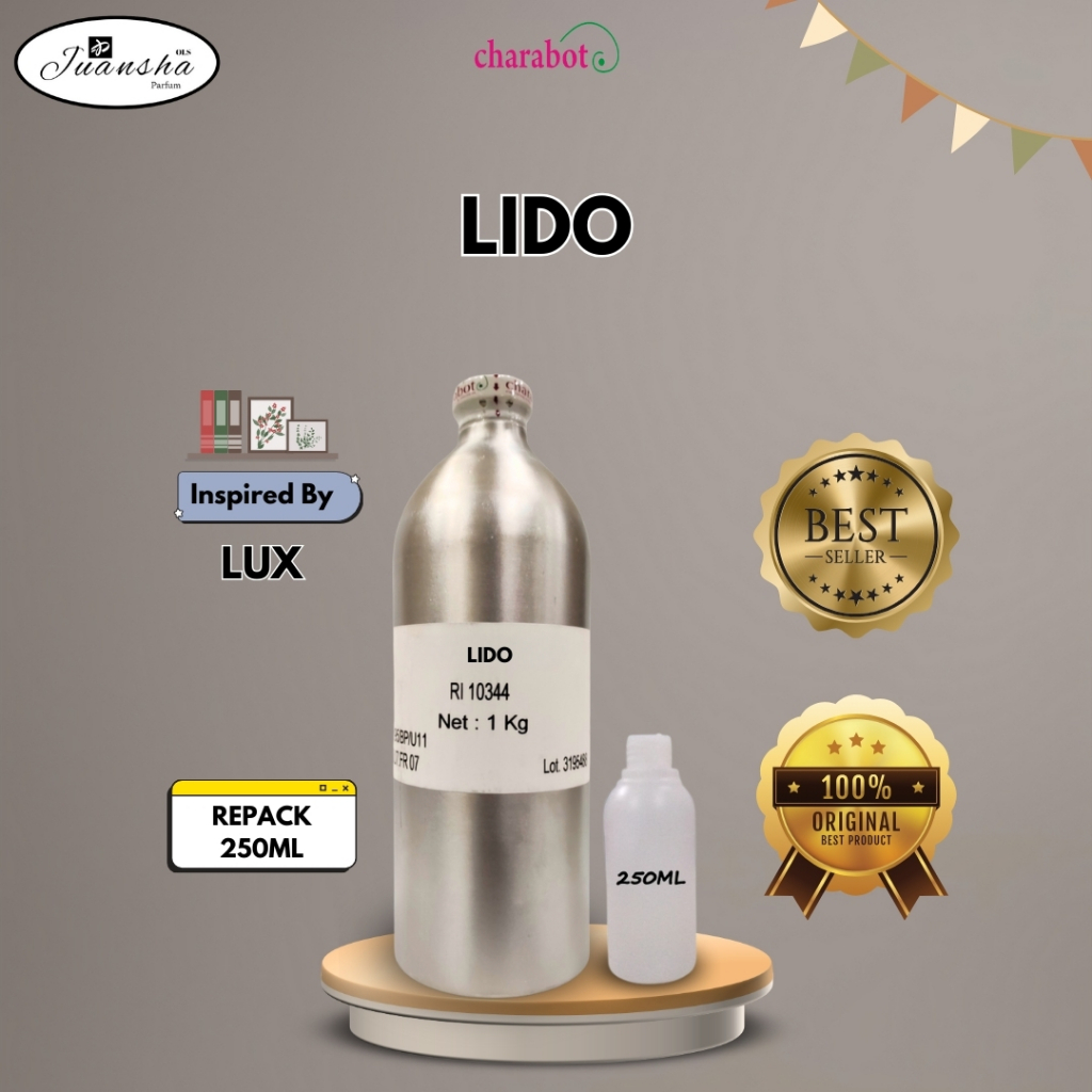 bibit parfum murni LIDO / LUX  CHARABOT 250ML
