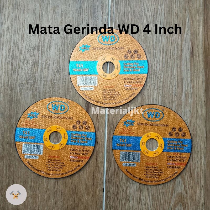 MATA GERINDA WD 4 INCH / MATA GERINDA WD MURAH 4 INCH