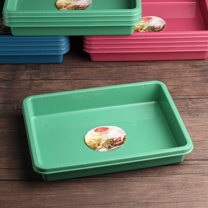 NAMPAN PLASTIK / NAMPAN PERSEGI PANJANG / NAMPAN PERSEGI / TRAY PLASTIK / NAMPAN PENYAJI MAKANAN