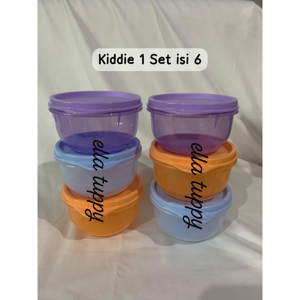 Kiddie Set Tropical Summer Cup Bowl MangkUkuran/Kecil small server  [ Ella Tuppy Tuperware ]