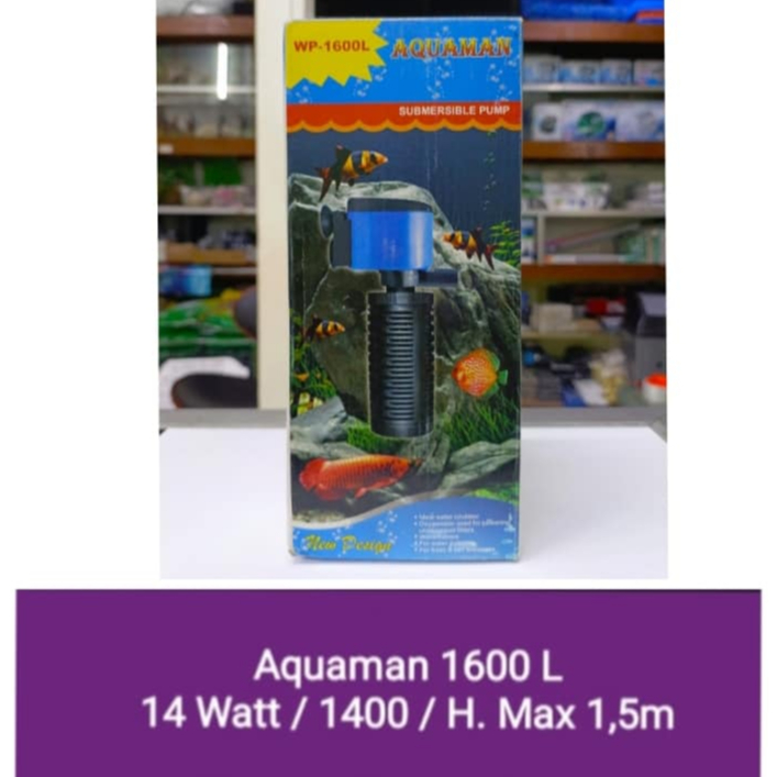 Pompa Aquaman WP 1600L Celup Aquarium.