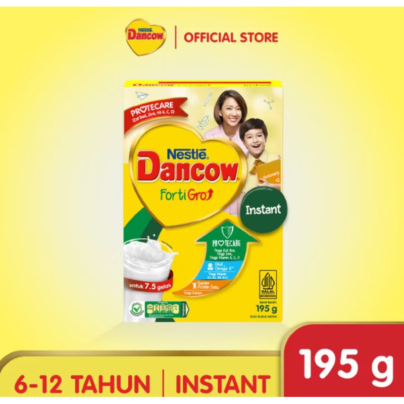 

DANCOW Fortigro Susu Bubuk Susu Anak Instant 195g