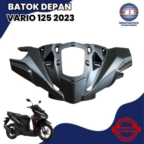 WIN BATOK DEPAN FRONT HANDLE COVER BATOK KEPALA DEPAN VARIO 125 LED NEW 2023 (K2V)