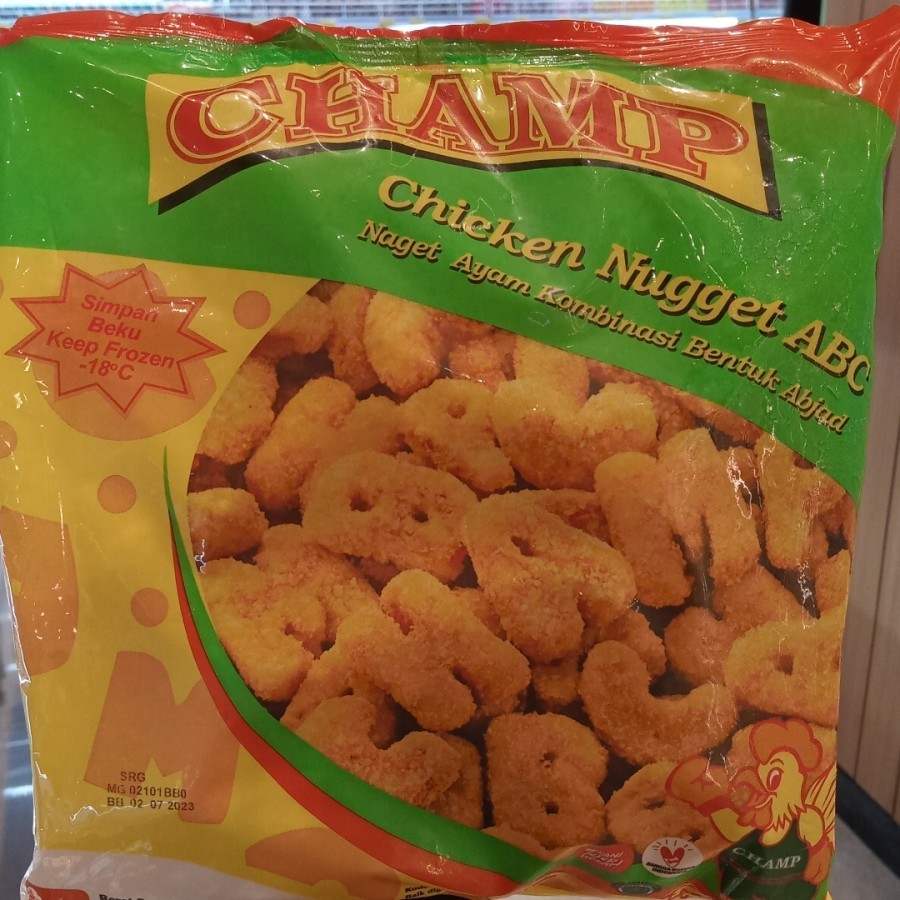 

CHAMP CHICKEN NUGGET ABC 500G