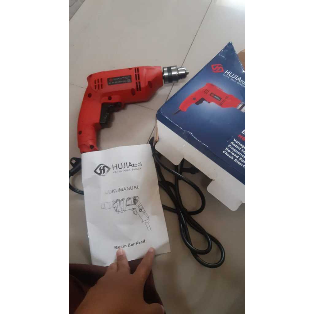 bor hujia 10mm bolak balik