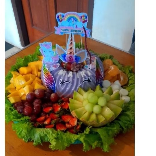 

puding tumpeng loyang