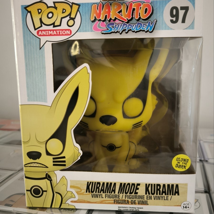 Funko Pop Animation Naruto Shippuden - Kurama Mode Kurama 97 ( GITD )