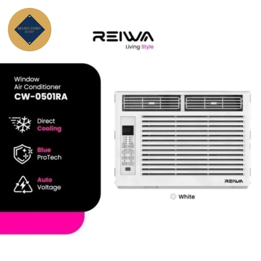 AC WINDOWS 1/2PK 05PK REIWA AC REIWA 0.5Pk CW-0501RA 1/2Pk Window Air Conditioner 0.5 Pk 1/2 Pk Ac P