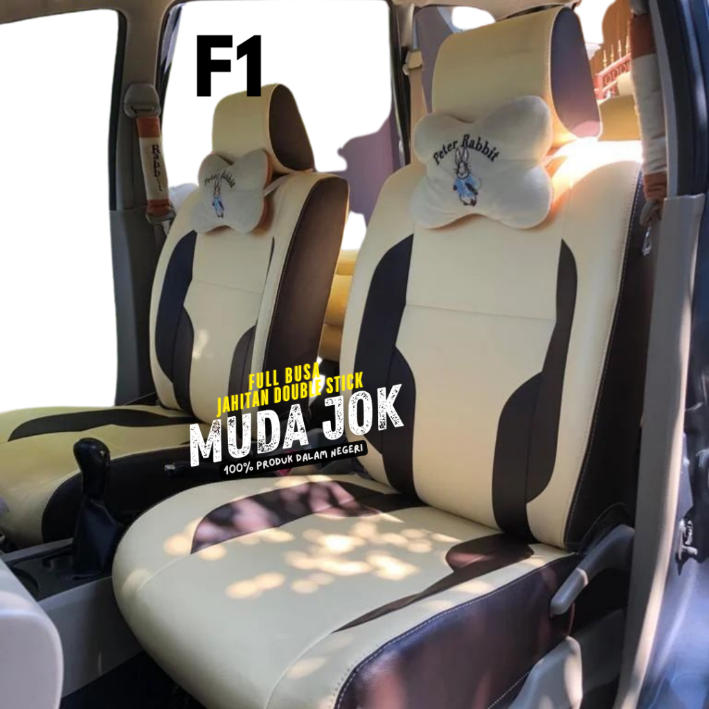SARUNG JOK MOBIL INNOVA REBORN V 3 BARIS BAHAN MBTECH PREMIUM HIGH QUALITY