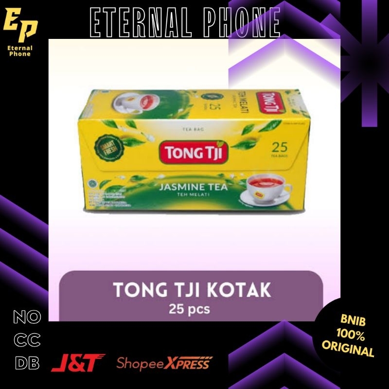 

Tong Tji Teh Celup Jasmine Tea isi 25 pcs
