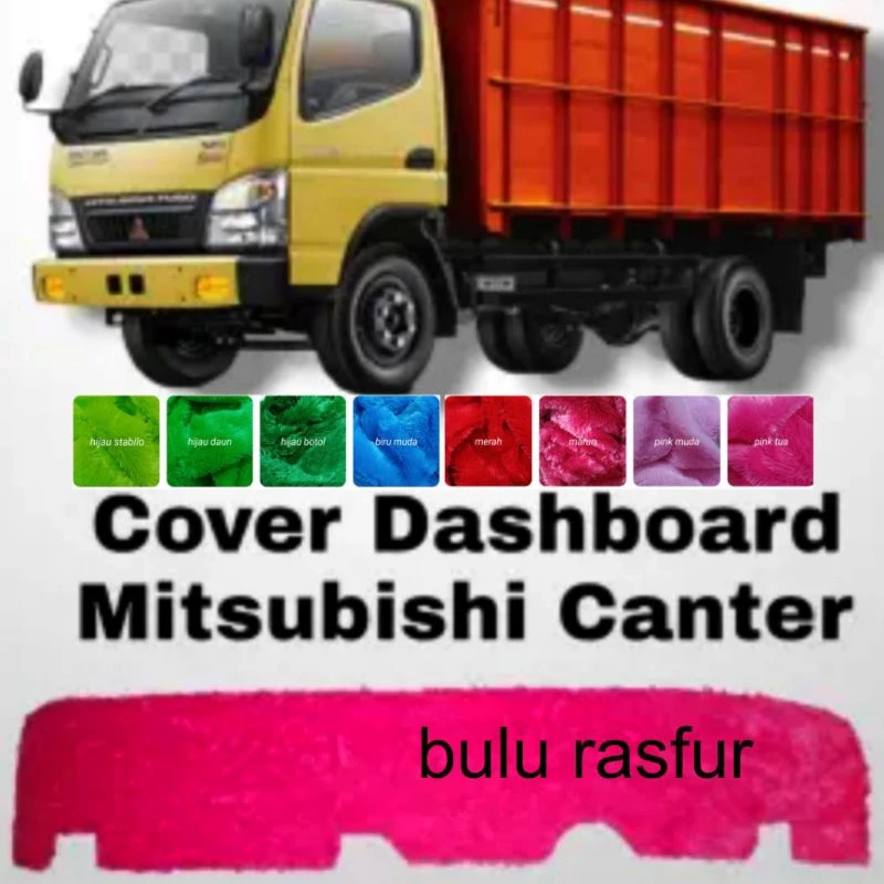 Aksesoris cover dashboard mobil Mitsubishi Canter