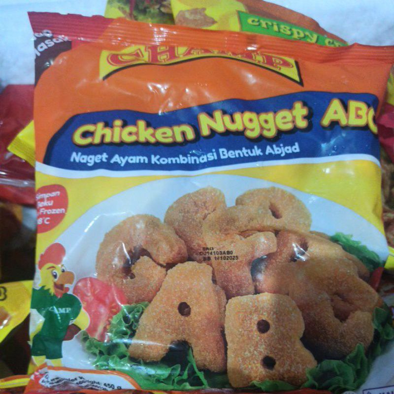 

champ nugget ayam abc 450gr