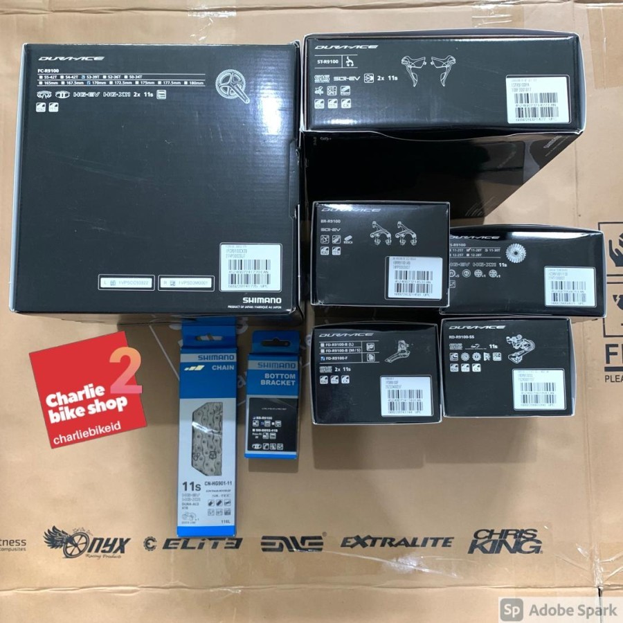 Shimano Dura-Ace R9100 Groupset - Rim Brake 9100