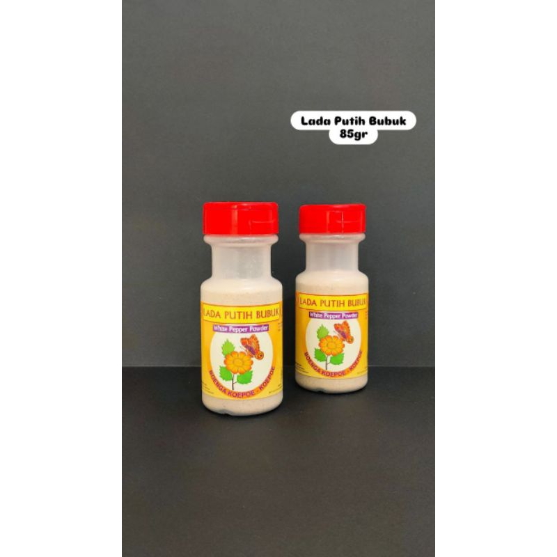 

Lada putih bubuk 85gr/lada putih bubuk/lada bubuk