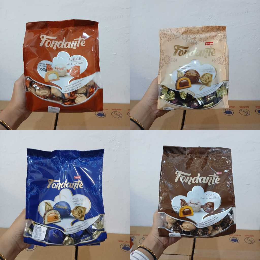 

Coklat Elvan Fondante Fudge Assortment 350gr Bag