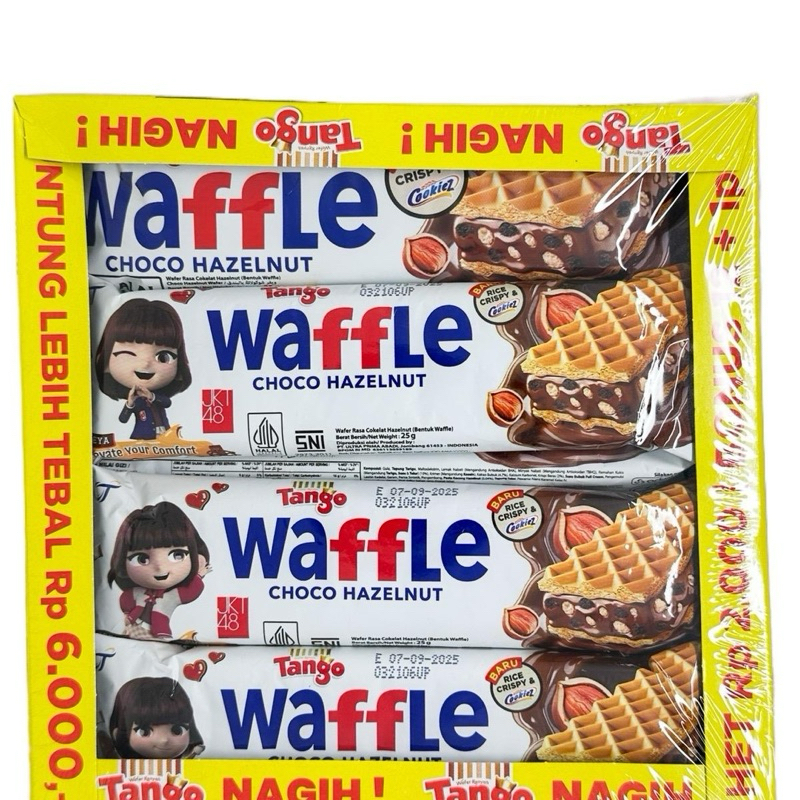 

WAFFLE TANGO CHOCO HAZELNUT 1 PACK ISI 13PCS Snack