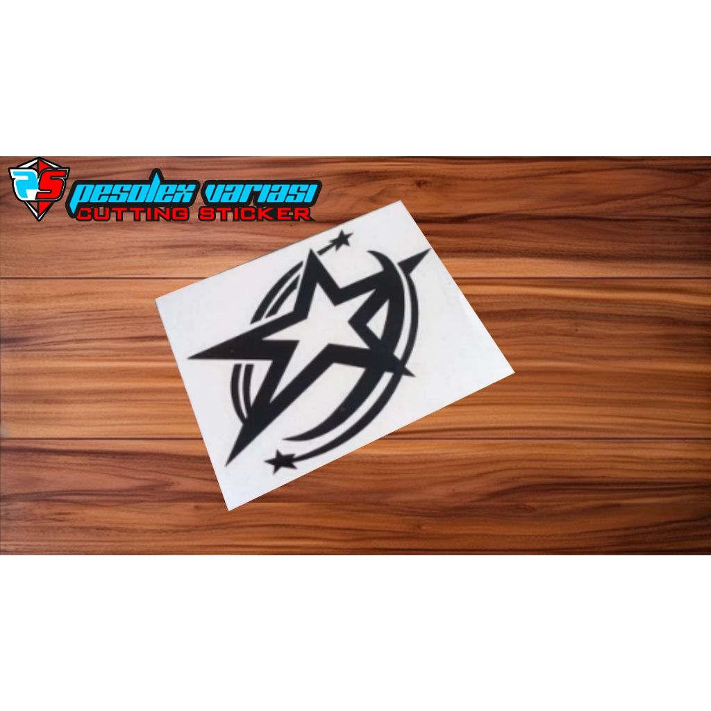 

stiker cutting bintang V3 stiker aksesoris motor aero1