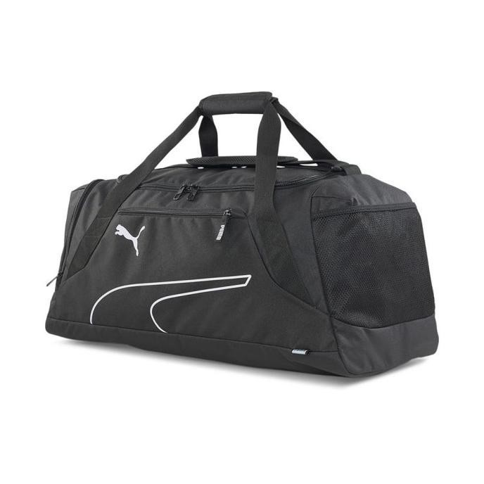 Tas Puma Duffel Fundamentals Sport Bag M Black 079237 01