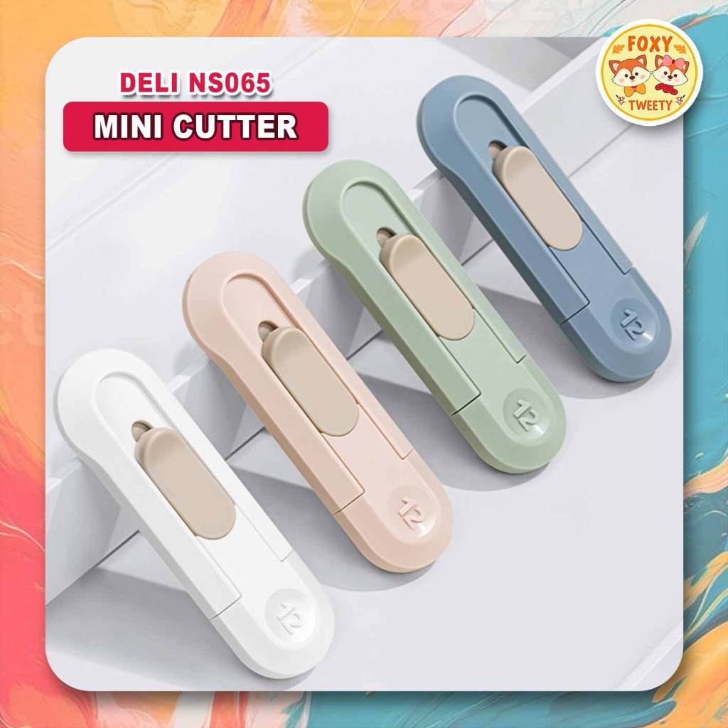 

Deli Nusign Mini Cutter / Pisau Pemotong Mini Portable Warna Pastel - NS065