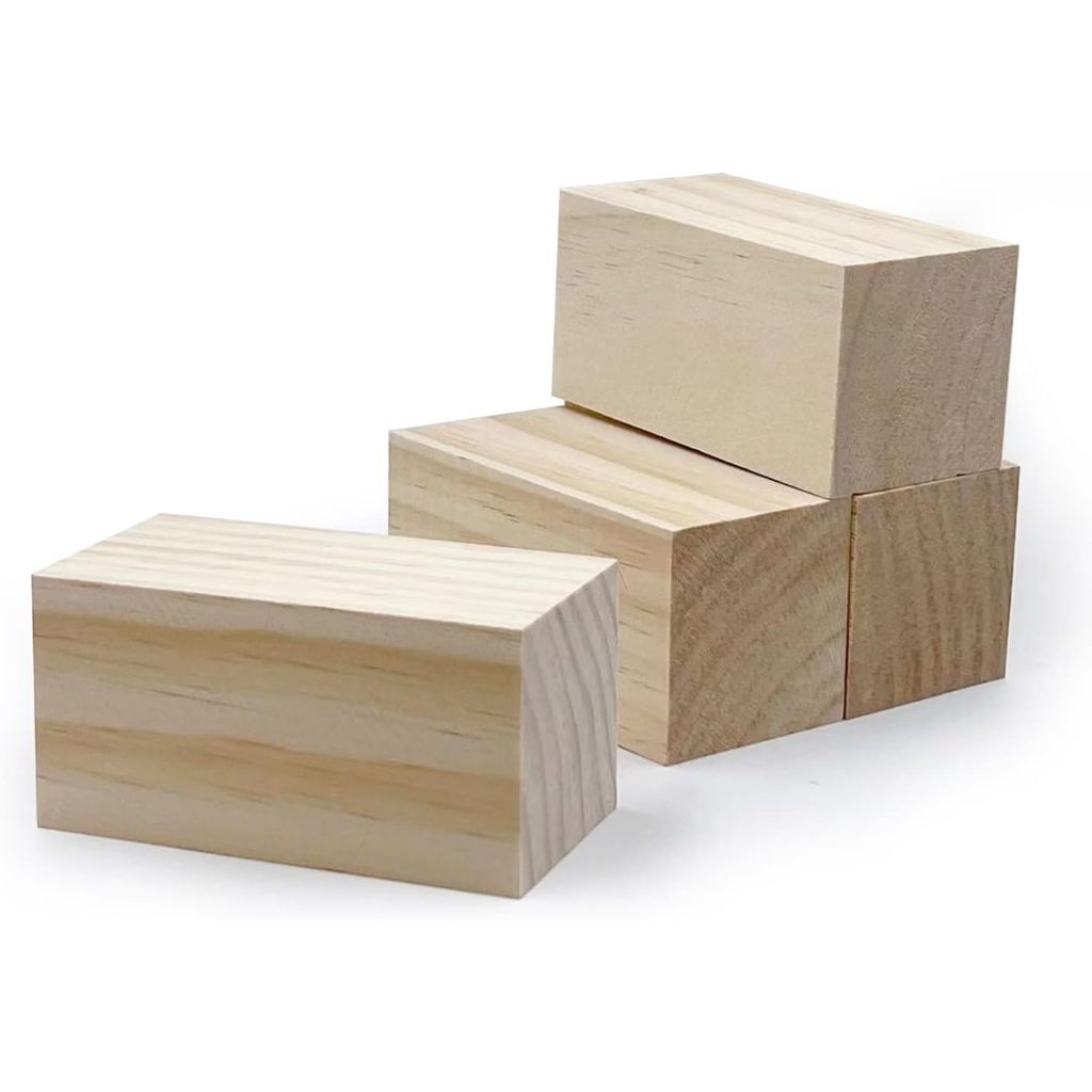 JADI Balok Kubus Kayu 2x2x3 / 2x2x4 / 2x2x5 / 2x2x6 / 2x2x8/ 2x2x10 / 2x2x12 / 2x2x15 cm Edukasi woo