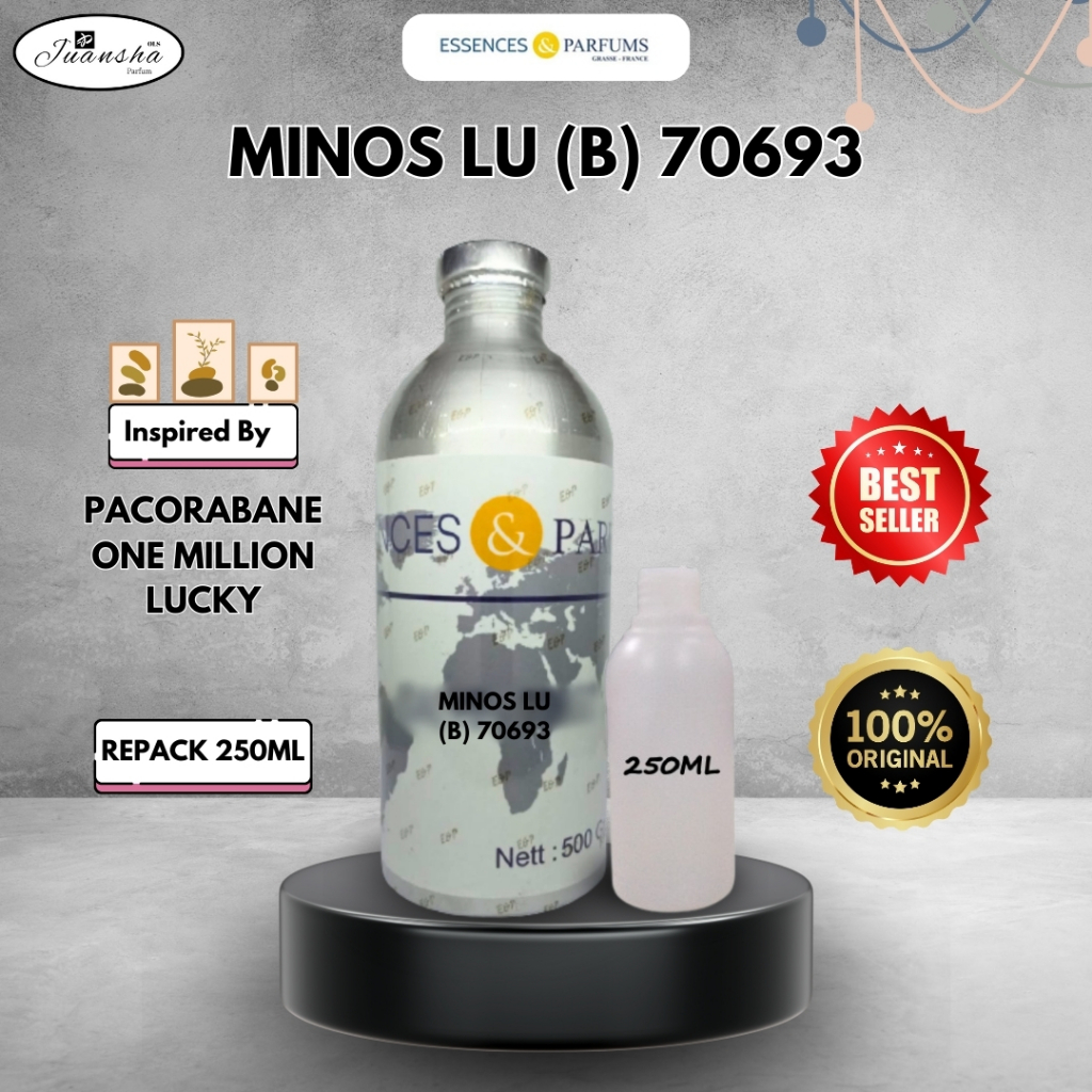 BIBIT PARFUM MURNI ESC MINOS LU | ESSENCES 250ML