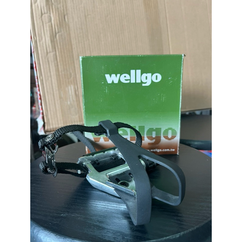 Pedal Sepeda Toe Clip WELLGO LU-961 As Besar