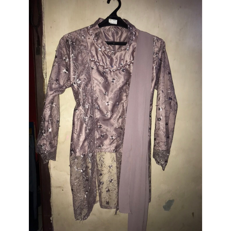 Kebaya Kinara Warna Mauve