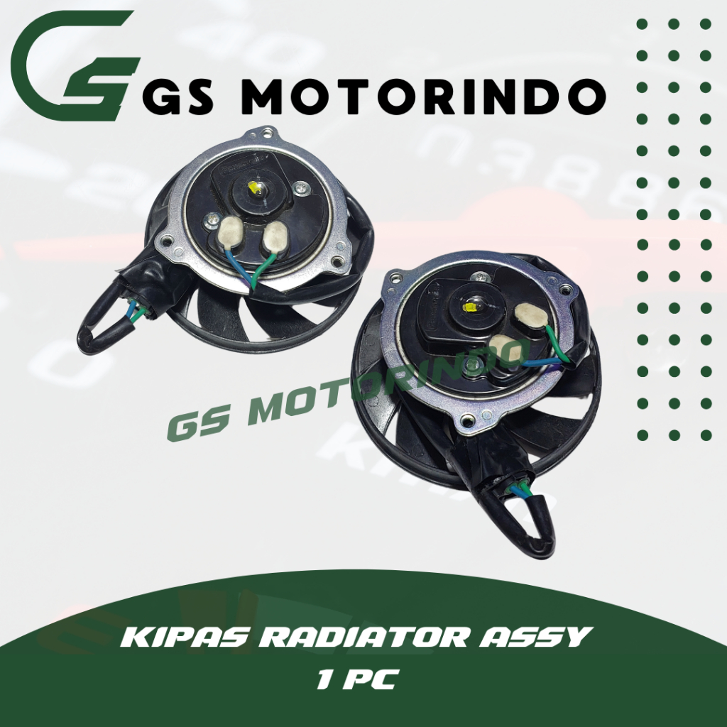 Dinamo kipas radiator set Satria Fu F1 GSX 150 original panasonic GS MOTORINDO.