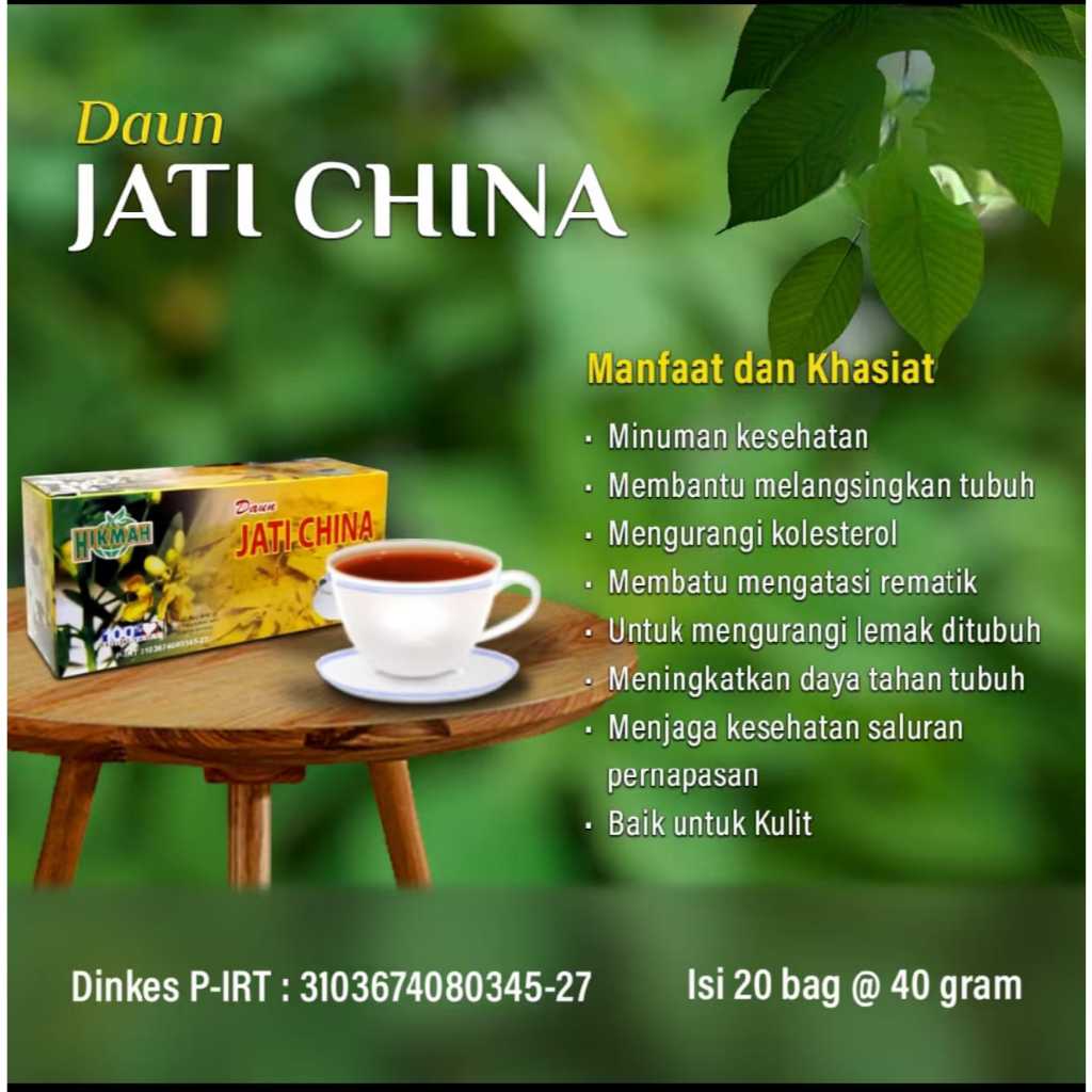 

TEH CELUP JATI CINA PELANGSING