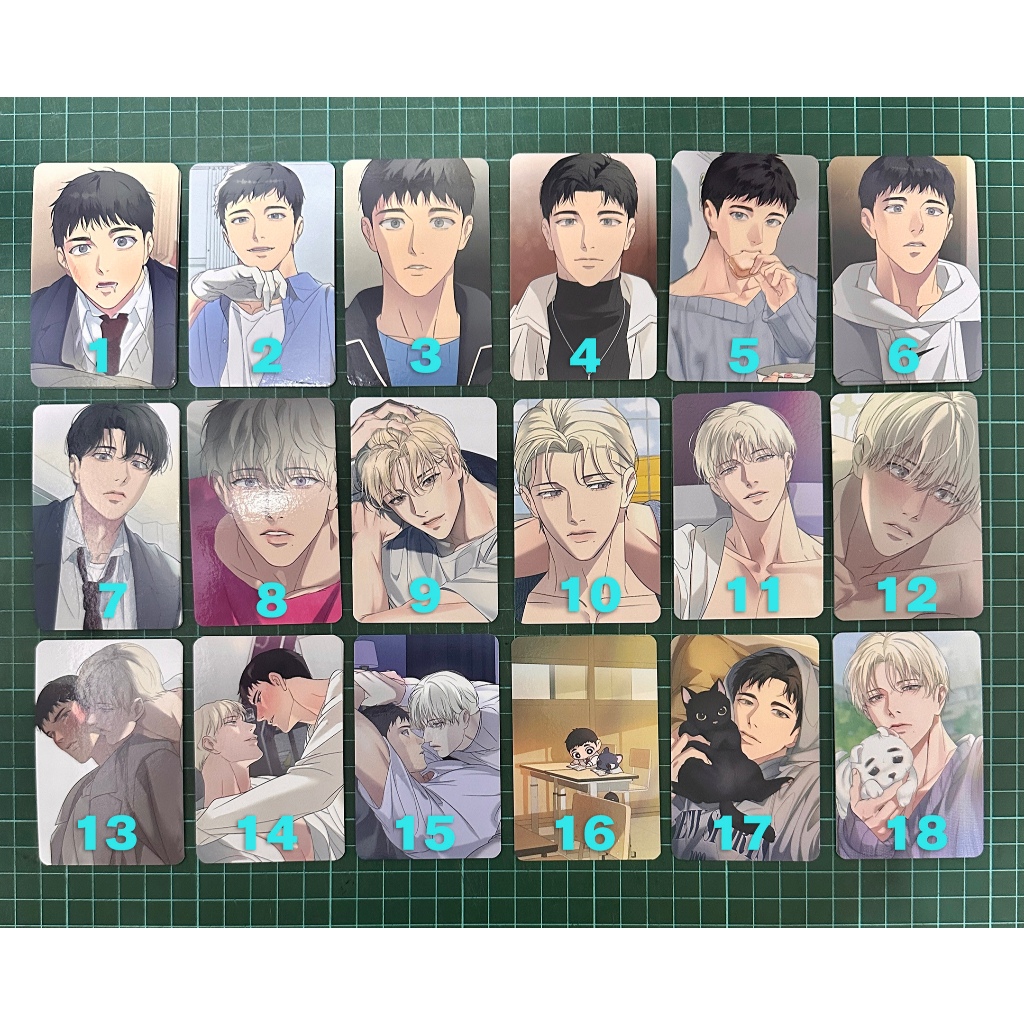 LEZHIN BACKLIGHT Manhwa - Trading Card / Photocard Official