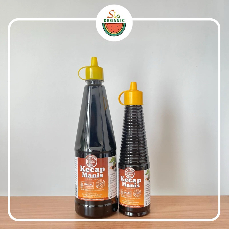 

Kecap Manis Organik 350gr 150gr - Lingkar Organik