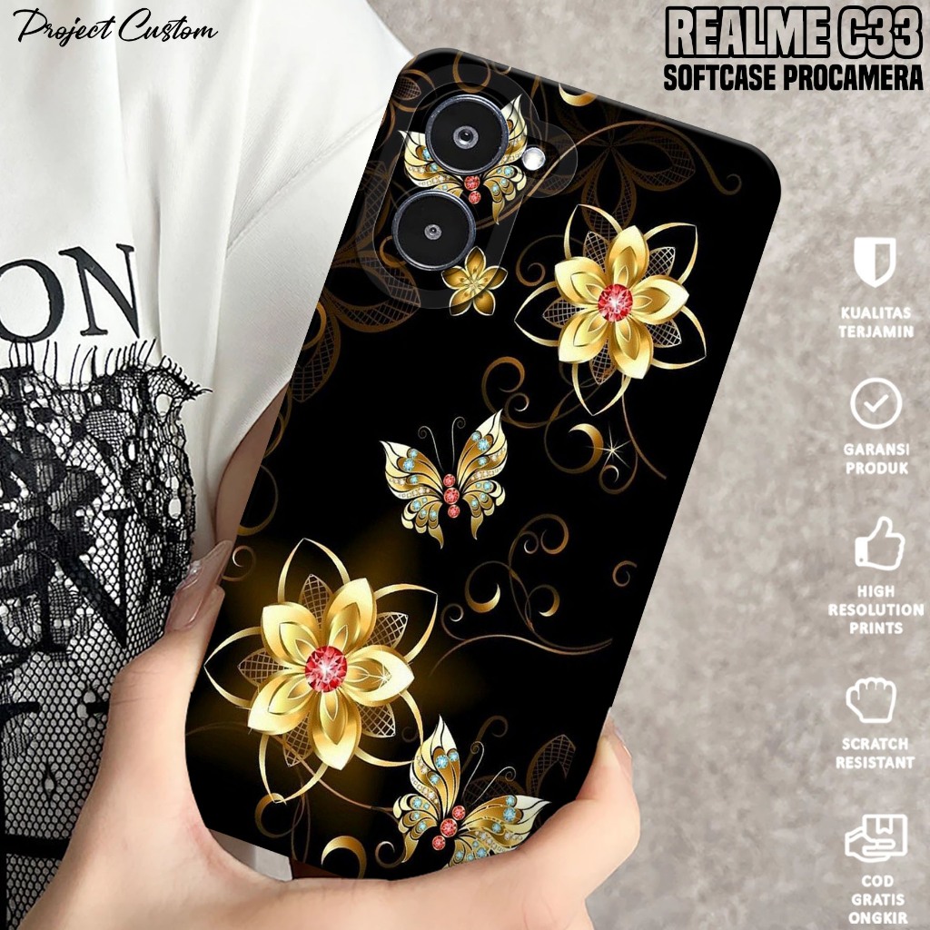 Softcase Hp Realme C33 - Case Hp Realme C33 ( KP ) Silikon Hp Realme C33 - Casing Hp Realme C33 - Ca