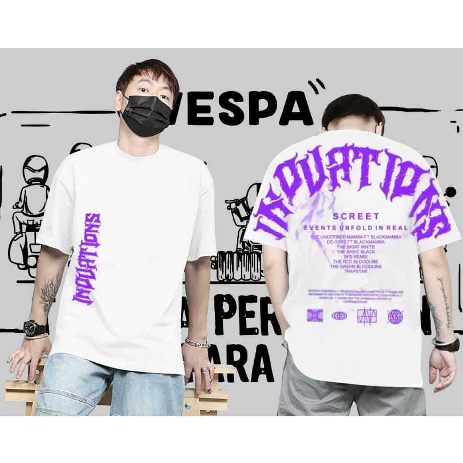 Brbie _ KAOS OBLONG DISTRO JEPANG INDUATIONS 2 WARNA / KAOS SAMURAI / KAOS KATUN / KAOS UNISEX / BAJ